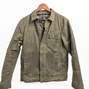 Wool Lined Waxed Trucker Jacket